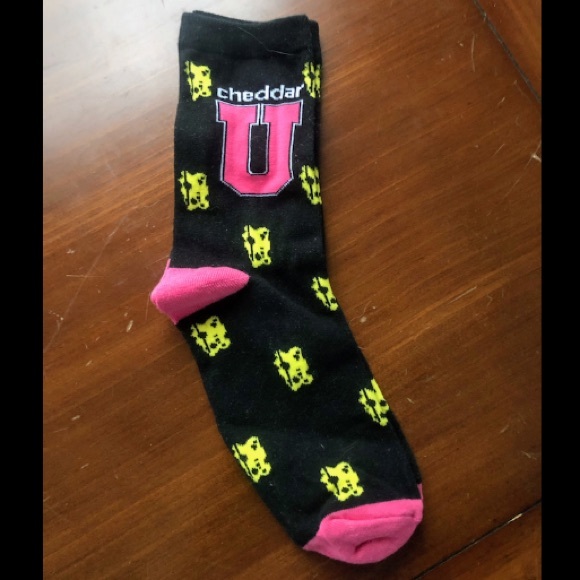 Cheddar U Cheese Sock - Picture 2 of 2